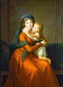 princess alexandra golitsyna and her son piotr